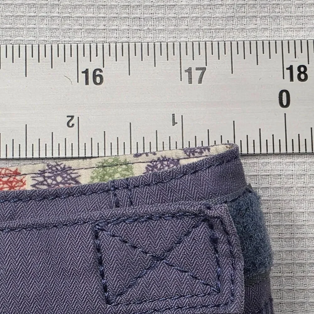 Horny Toad Cargo Skirt Women’s Size 12 Purple Pockets Athleisure Summer Travel